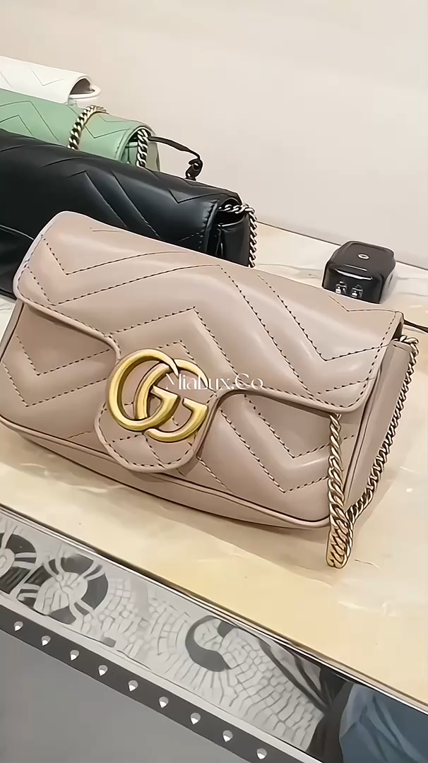 Gucci▪️GG Marmont Super Mini 超迷你翻蓋包/985 🉐40400