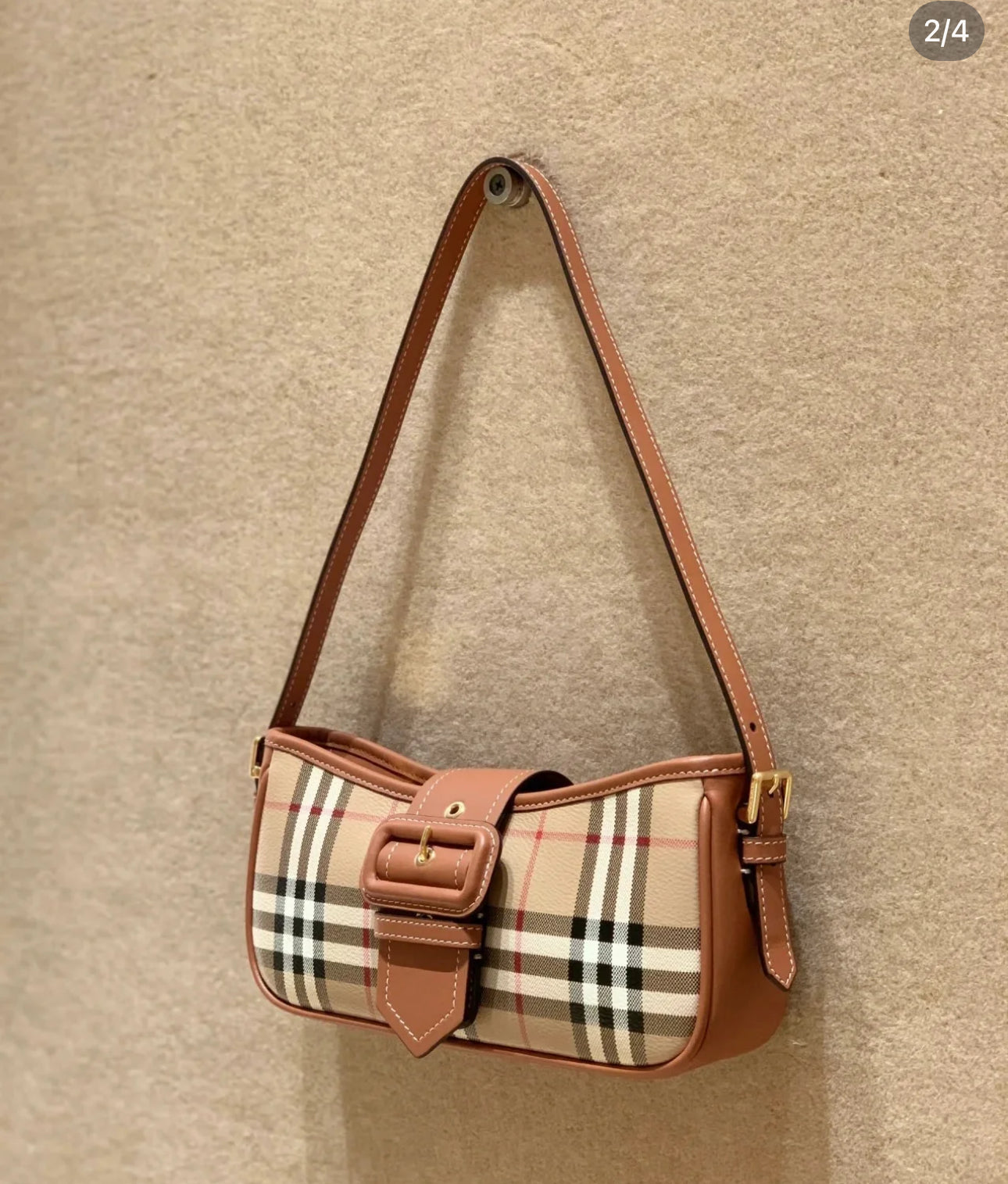 Burberry Sling 腋下包/C723 ㊙️折扣🉐29980🏷️