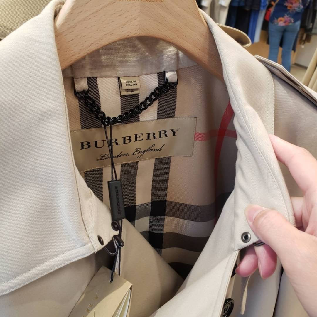 @Burberry Harbourne 女中短板風衣/P690 🔥折上七折🉐22740