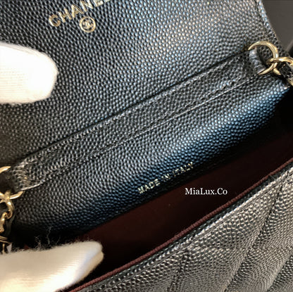 CHANEL▶︎✨| CLASSIC CLUTCH WITH CHAIN 經典格紋翻蓋鏈卡包 AP2727 -