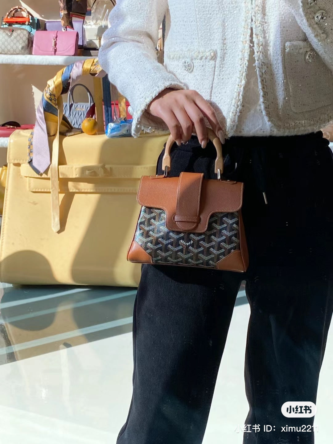 🇪🇺Goyard Saigon Souple Mini 迷你西貢包 🉐129500 歐元連線特價