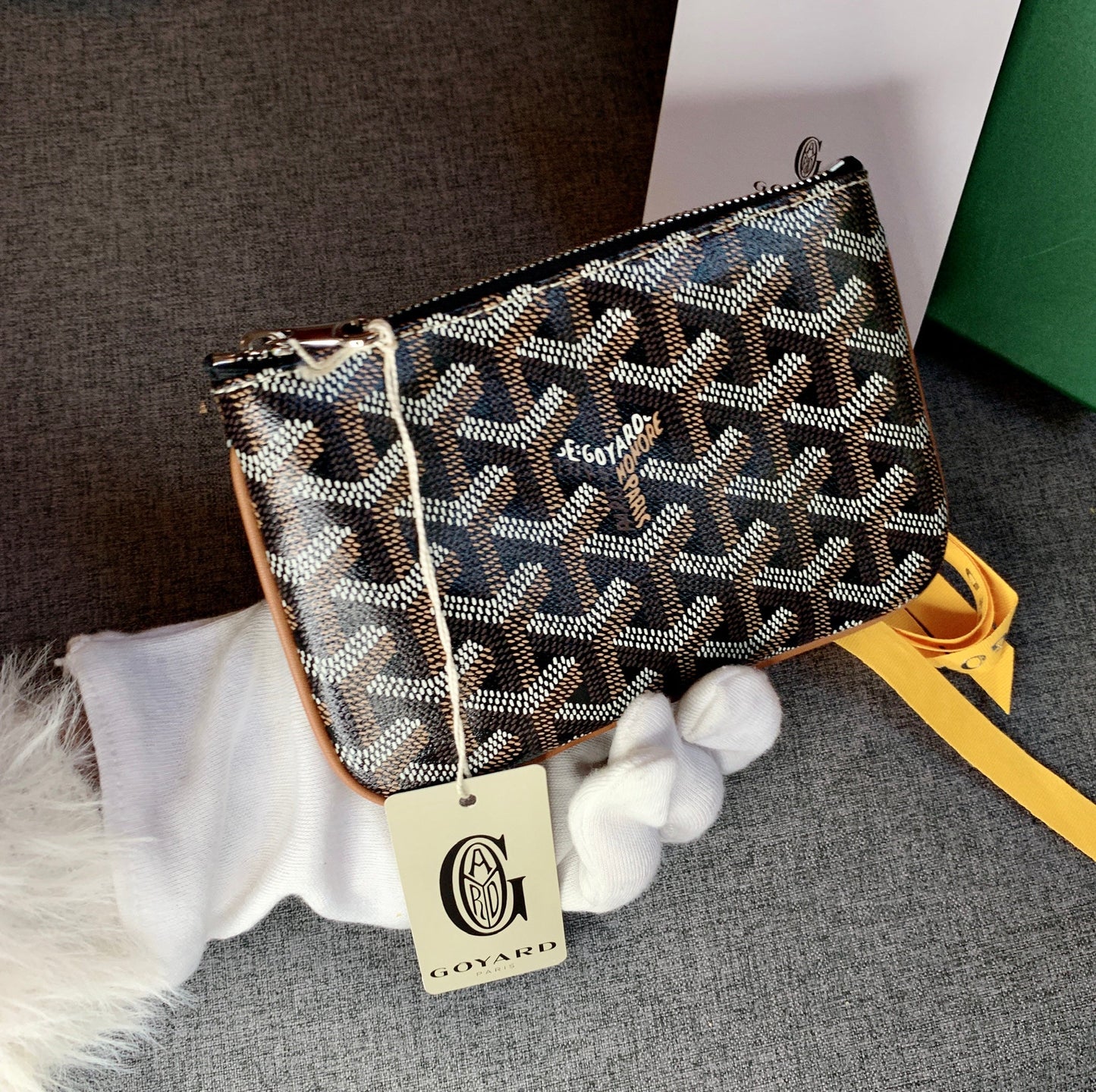 🇪🇺Goyard▪️Senat Pouch Mini 一字拉鍊零錢包/395 🉐16800 歐元連線特價