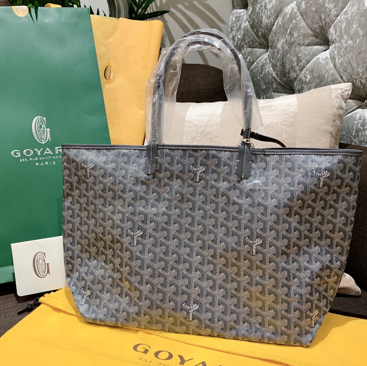 ❌Goyard▪️2in1 Saint Louis PM 2合1小款托特包/1345?