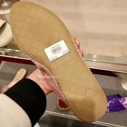 @Gucci Espadrille Shoes 女款老花漁夫鞋/435P220 🔔限時折🉐11000