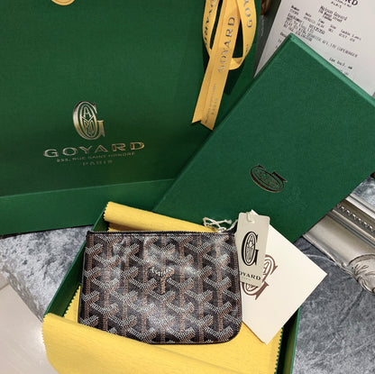 Goyard▪️Senat Pouch Mini 一字拉鍊零錢包/395 🉐19800🏷️