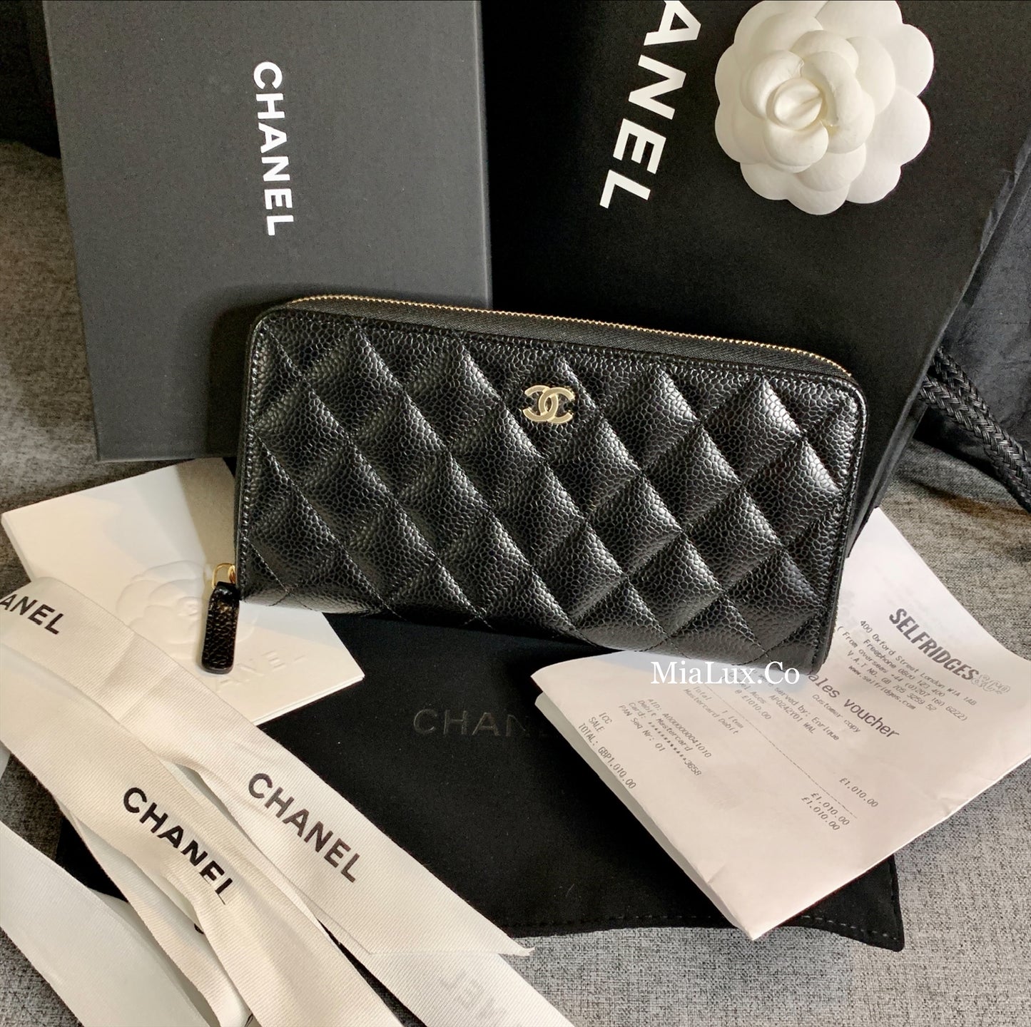 CHANEL▪️CF 拉鍊長夾 🉐49980 🏷️