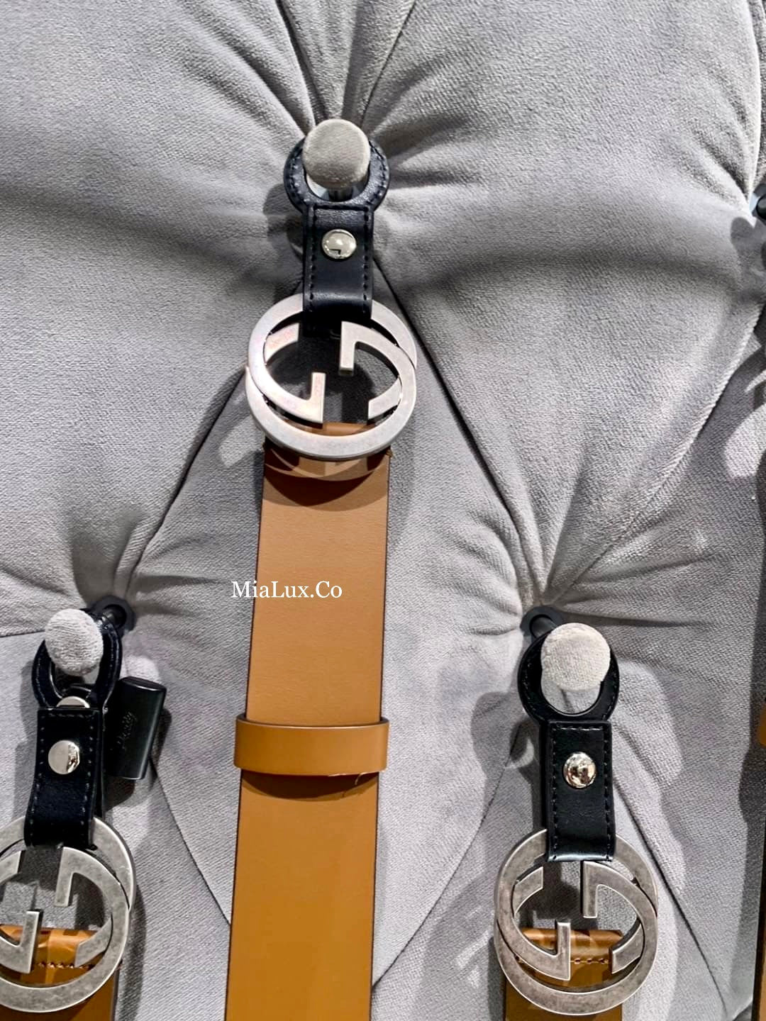 @Gucci Calfskin Belt 男生款素面皮帶/P235