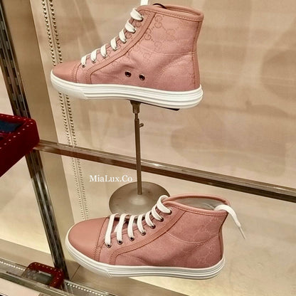 @Gucci High-Top Sneaker 高筒老花靴鞋/P220