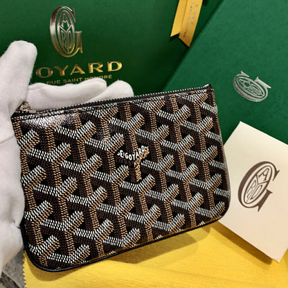 Goyard▪️Senat Pouch Mini 一字拉鍊零錢包/395 🉐19800🏷️