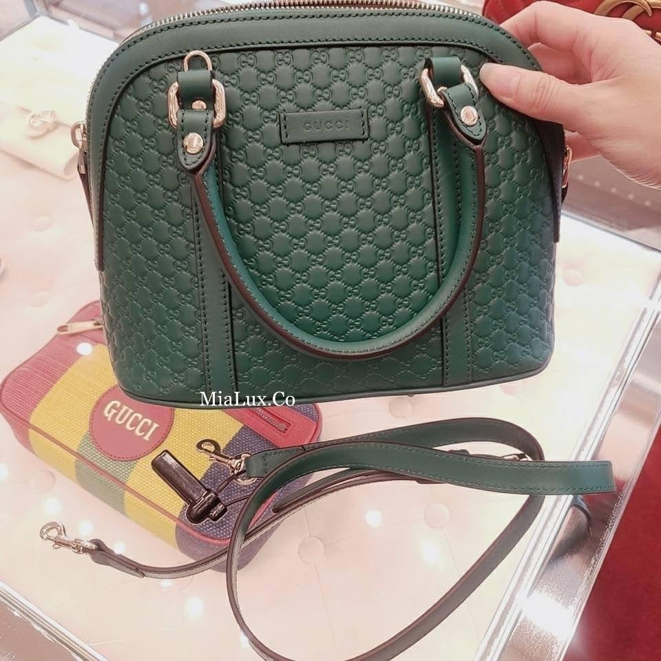 @Gucci▪️Embossed Bag S 小款壓紋牛皮貝殼包/P585 🔔限時折🉐27330