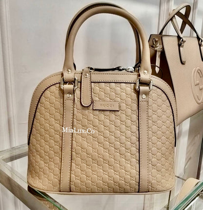 @Gucci▪️Embossed Bag S 小款壓紋牛皮貝殼包/P585 🔔限時折🉐27330