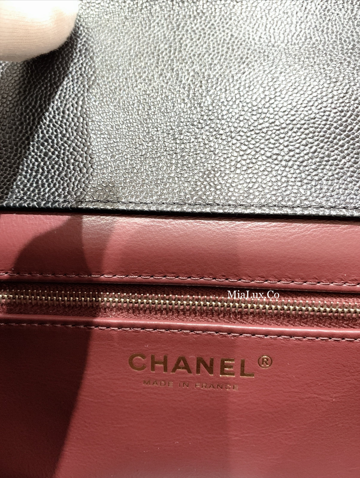 CHANEL✨| CALFSKIN FLAP BAG WITH HANDLE 牛皮手把郵差包 A93607 -