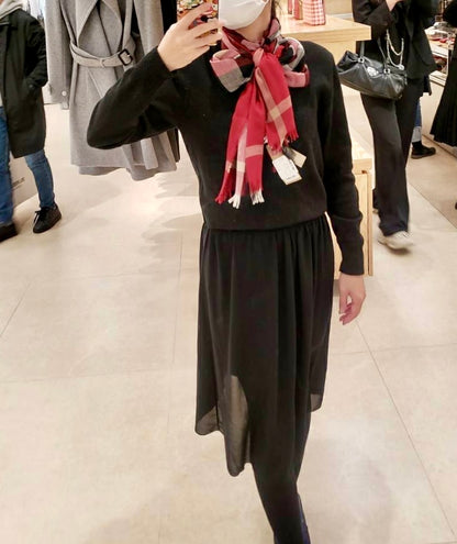 @Burberry Scarf 長條格紋羊毛圍巾/P200 🔥下殺🉐11000