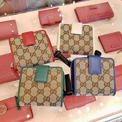 @Gucci Canvas 織布短夾/440P200 🔔限時折🉐11000