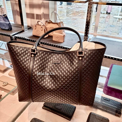 @Gucci▪️Embossed Handbag L 大款壓紋牛皮托特包/P630 🔔限時折🉐29350