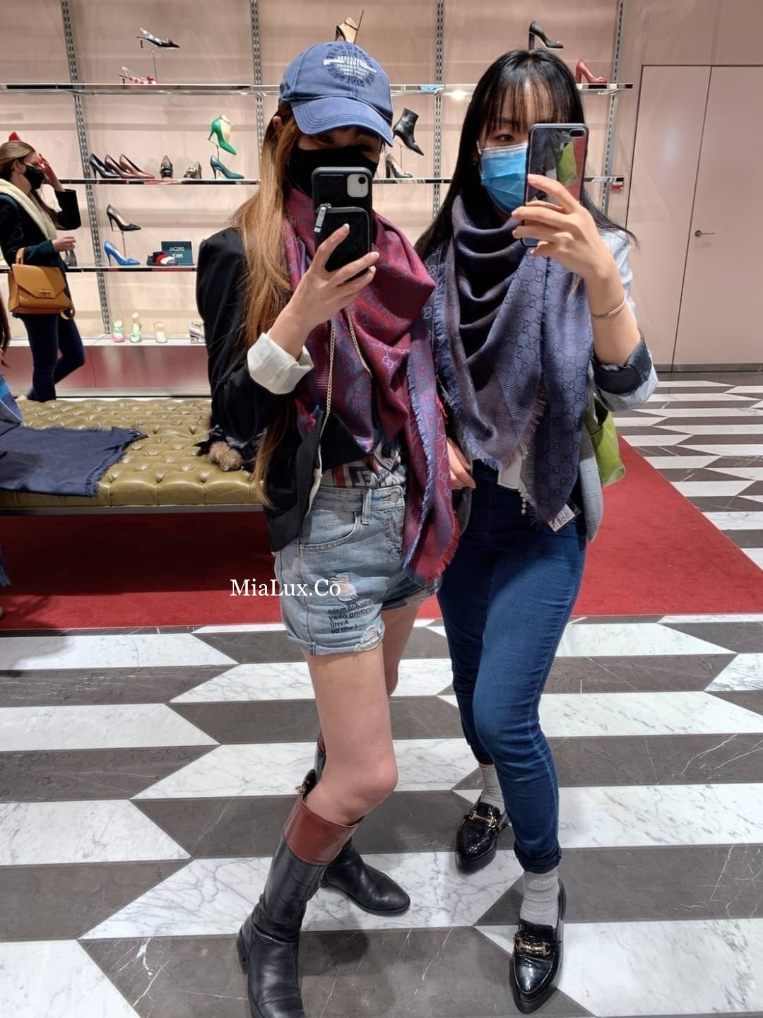 @Gucci Wool Scarf Square 羊毛大方巾/P180