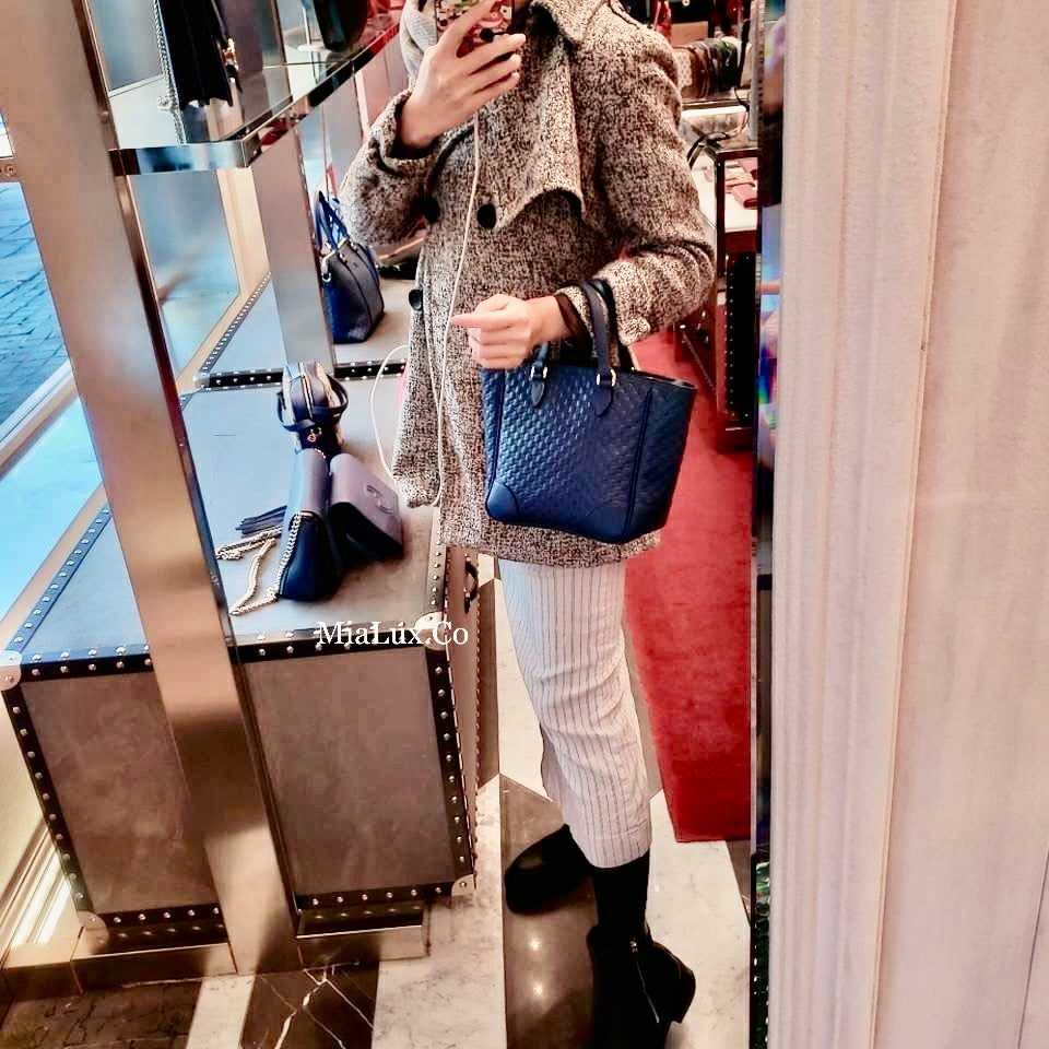 @Gucci Embossed Bag 壓紋牛皮扇形包/P480 🔔限時折🉐22600