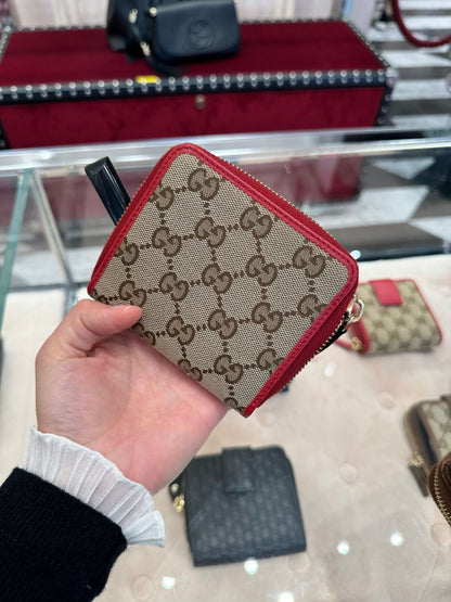 @Gucci Canvas 織布短夾/440P200 🔔限時折🉐11000