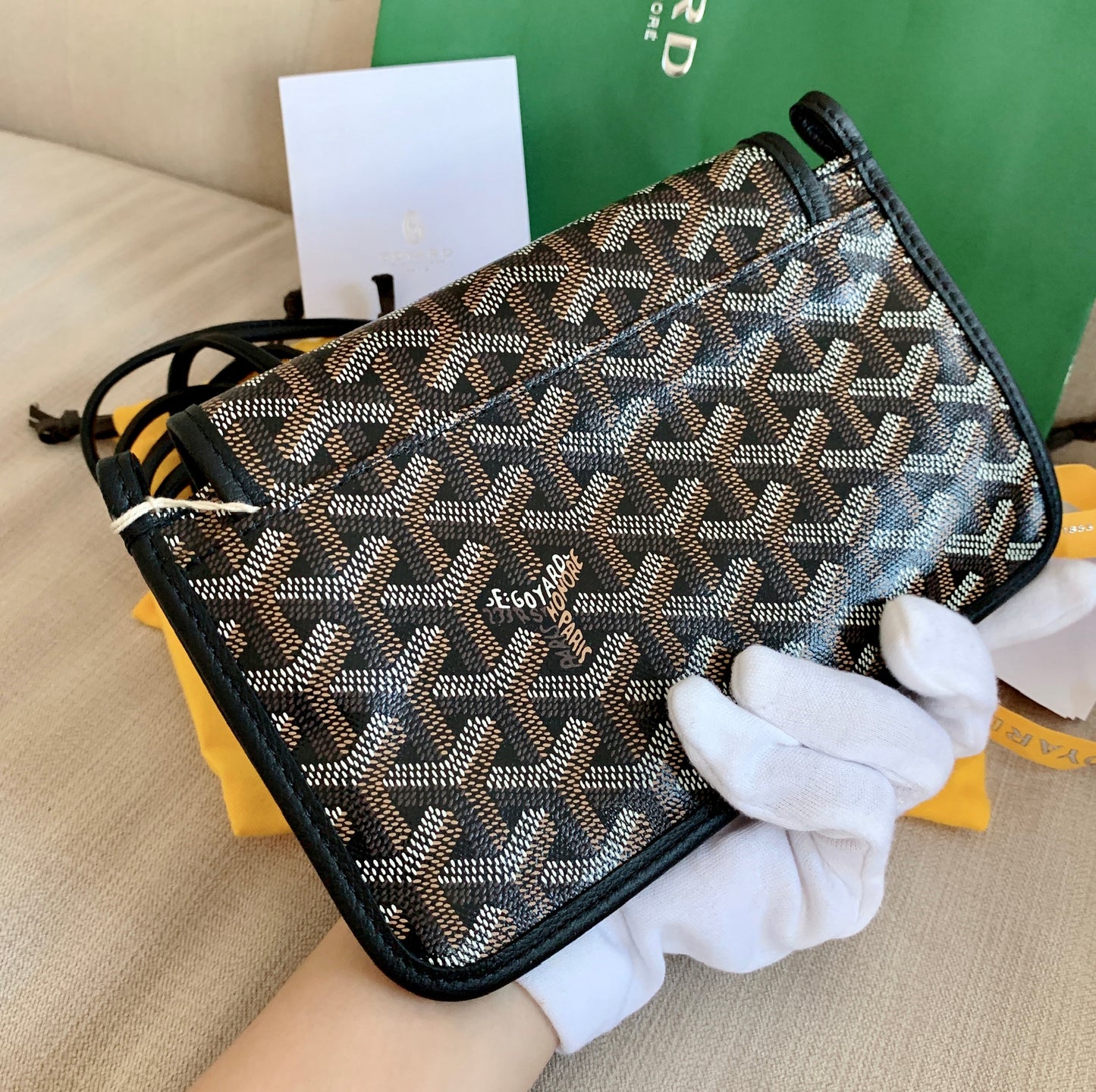 Goyard▪️Plumet Pocket Wallet 經典信封包/945 🉐45800🏷️