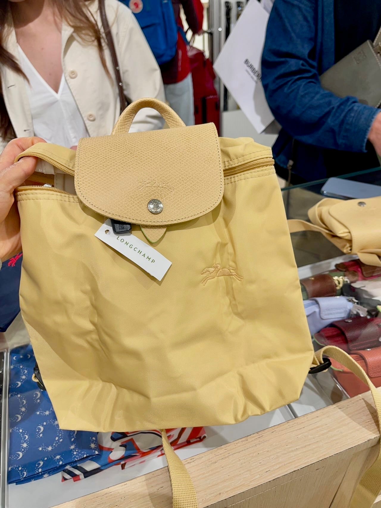 @Longchamp Nylon Backpack 尼龍後揹包/110P88 🔔限時折🉐4760