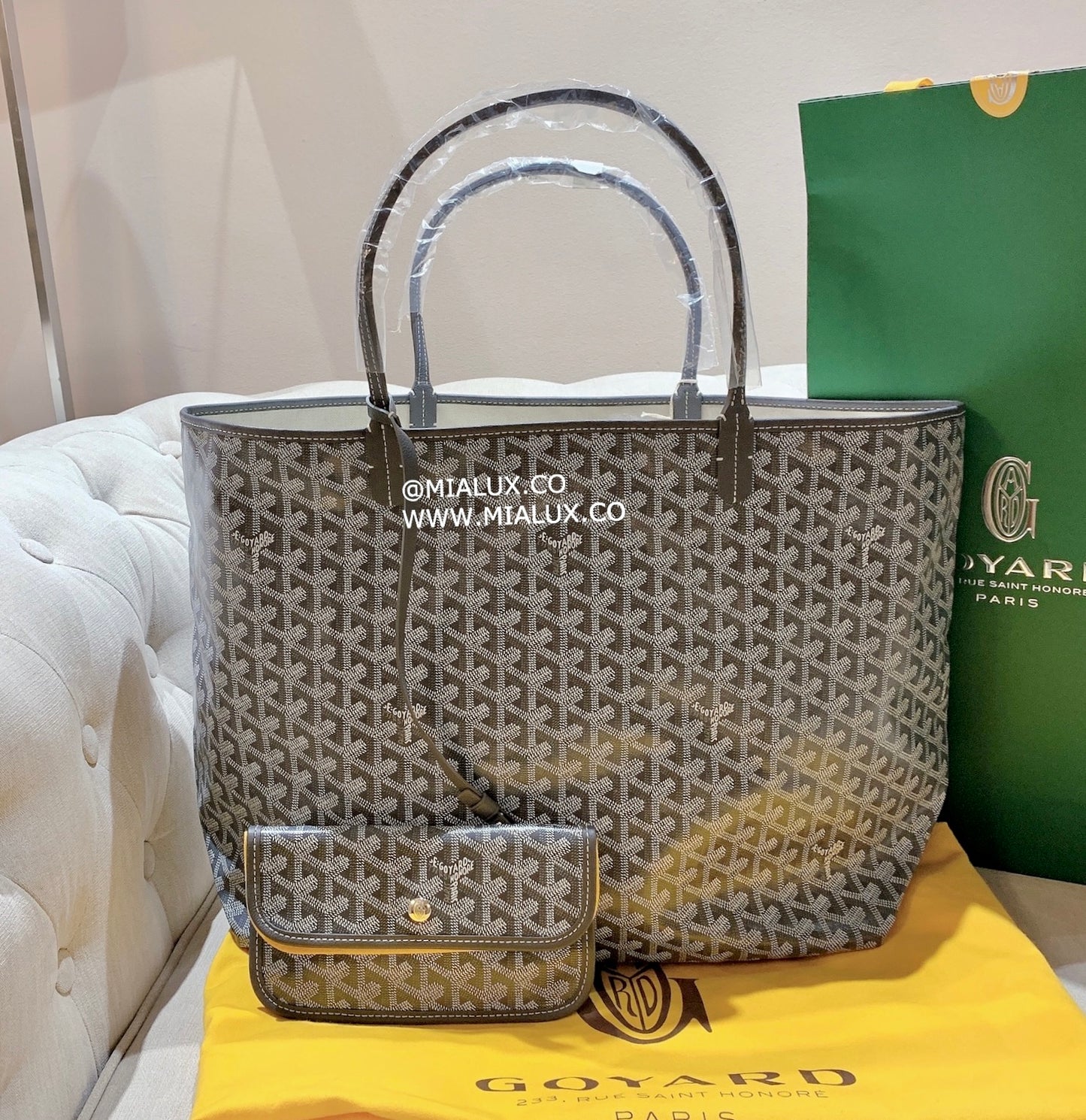 ❌Goyard▪️2in1 Saint Louis PM 2合1小款托特包/1345?