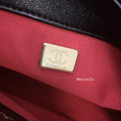 CHANEL▶︎✨| 19 LAMBSKIN HANDBAG 中款經典19小羊皮翻蓋鏈包 AS1160 *£5,360