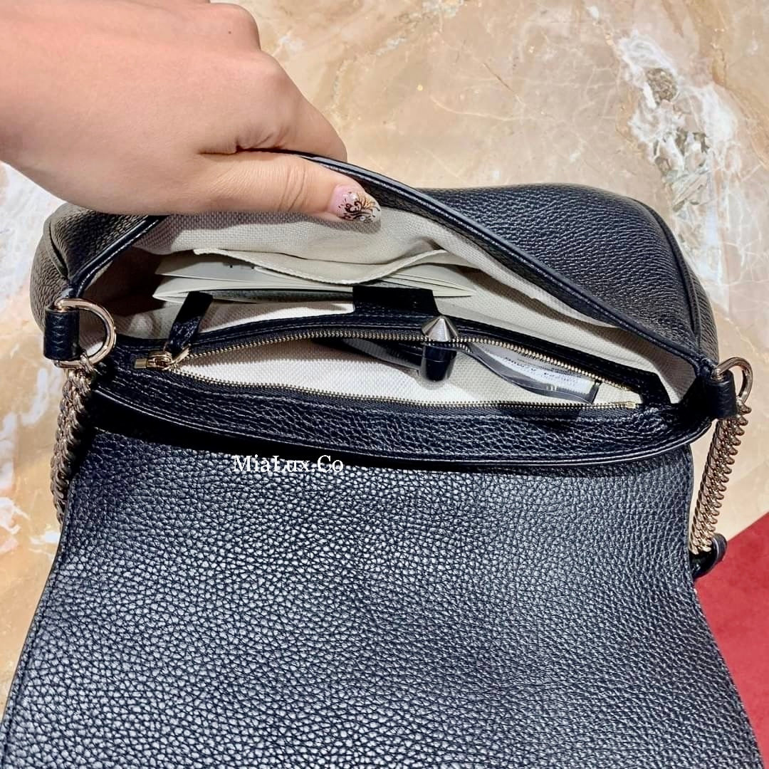 @Gucci▪️Soho Chain Bag 浮雕法棍包/P785 🔔限時折🉐36330