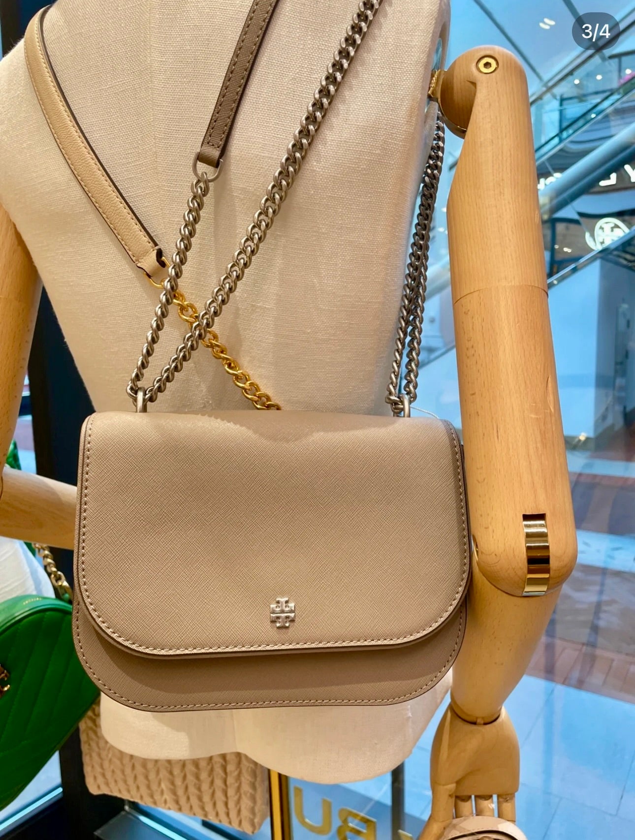 @ToryBurch▪️Emerson E/W Flap 防刮皮掀蓋肩背包/P369