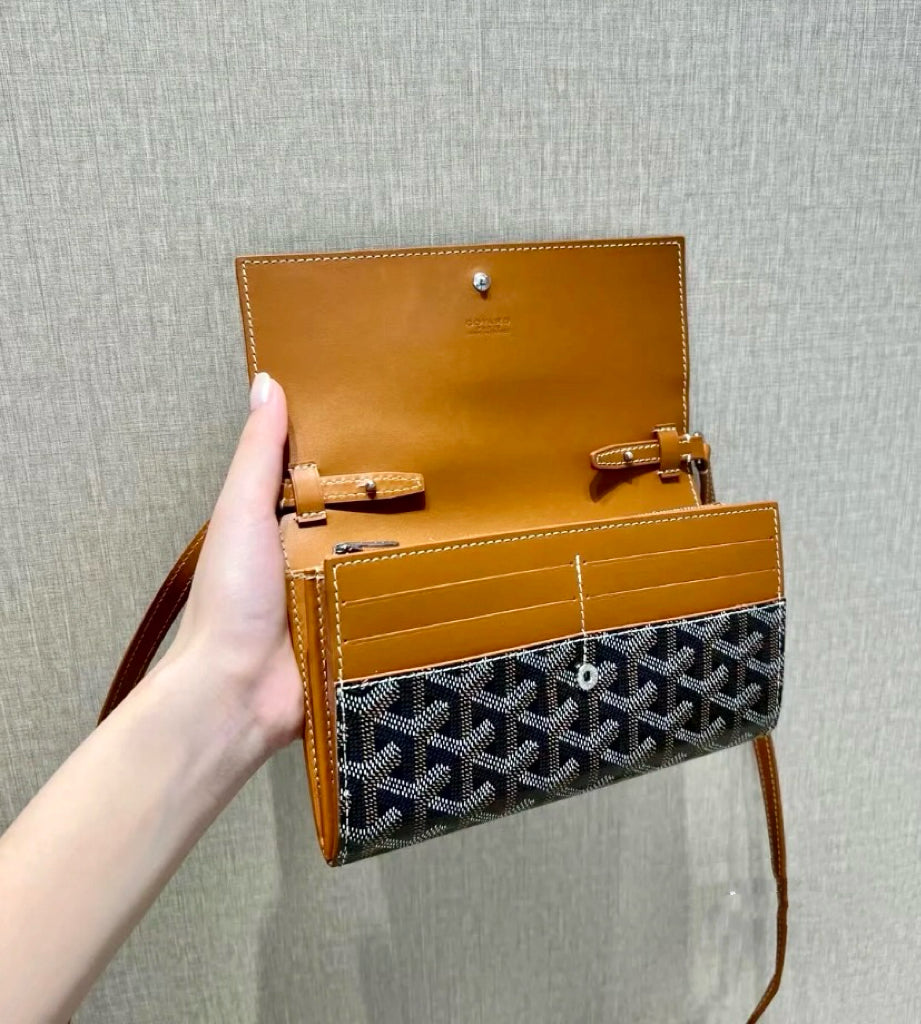 Goyard Varenne Continental Wallet 長夾WOB信封包/E1350 🍀🉐55000🇪🇺