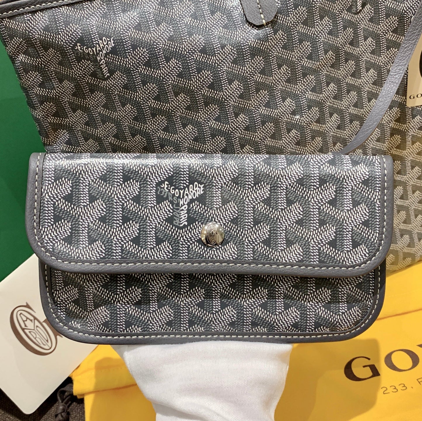 Goyard Saint Louis PM 經典托特包/1270 🉐54900🏷️