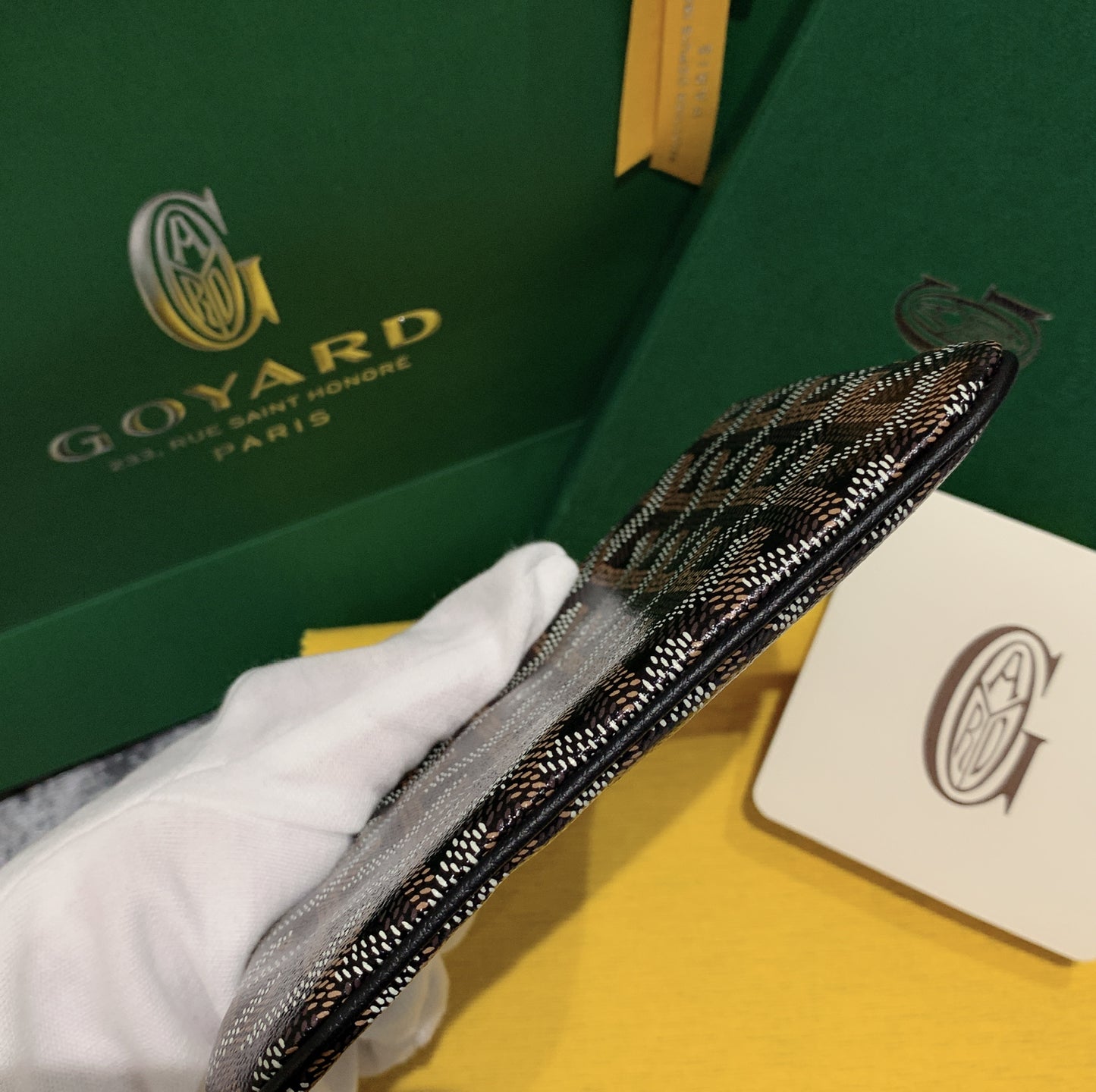 Goyard▪️Senat Pouch Mini 一字拉鍊零錢包/395 🉐19800🏷️