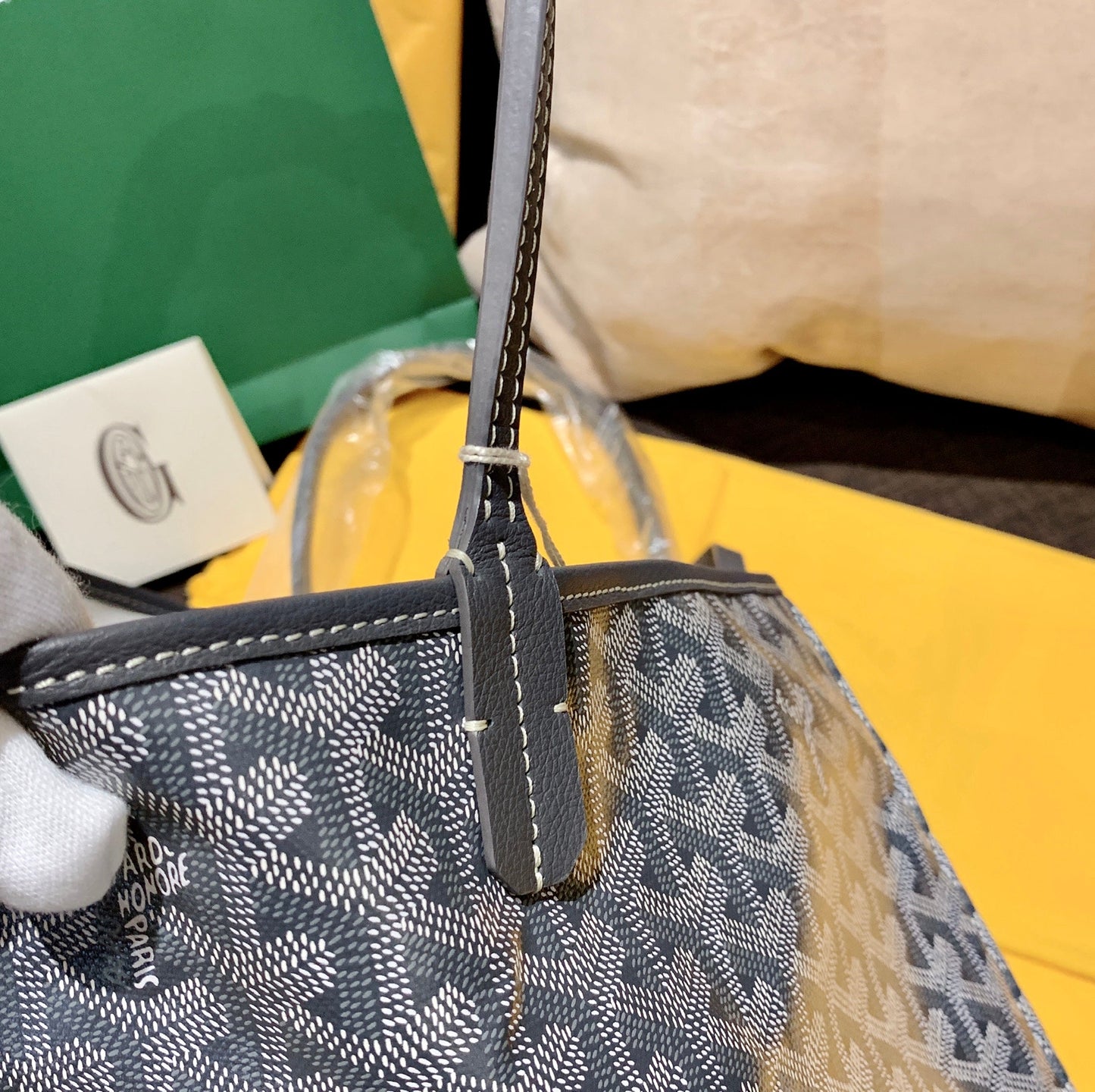 Goyard Saint Louis PM 經典托特包/1270 🉐54900🏷️