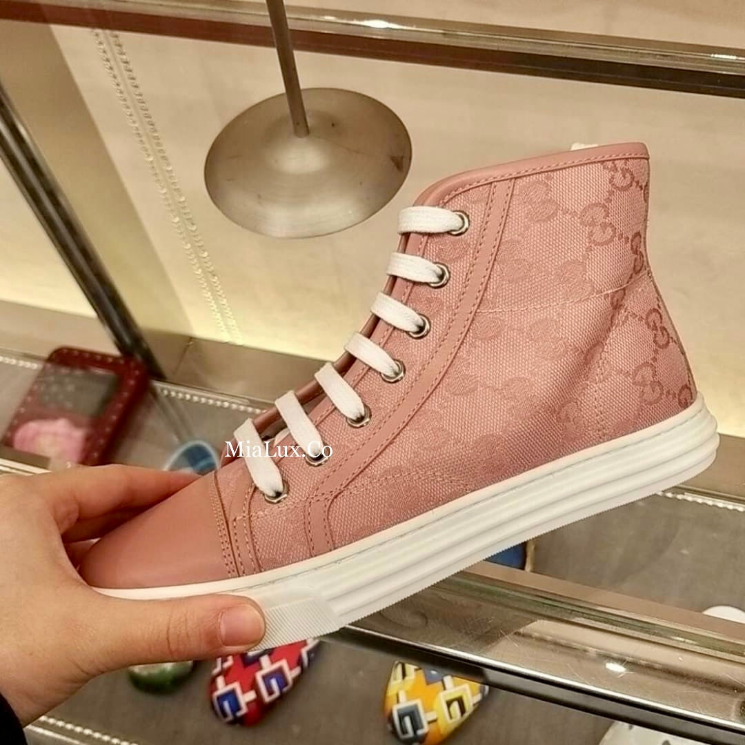 @Gucci High-Top Sneaker 高筒老花靴鞋/P220