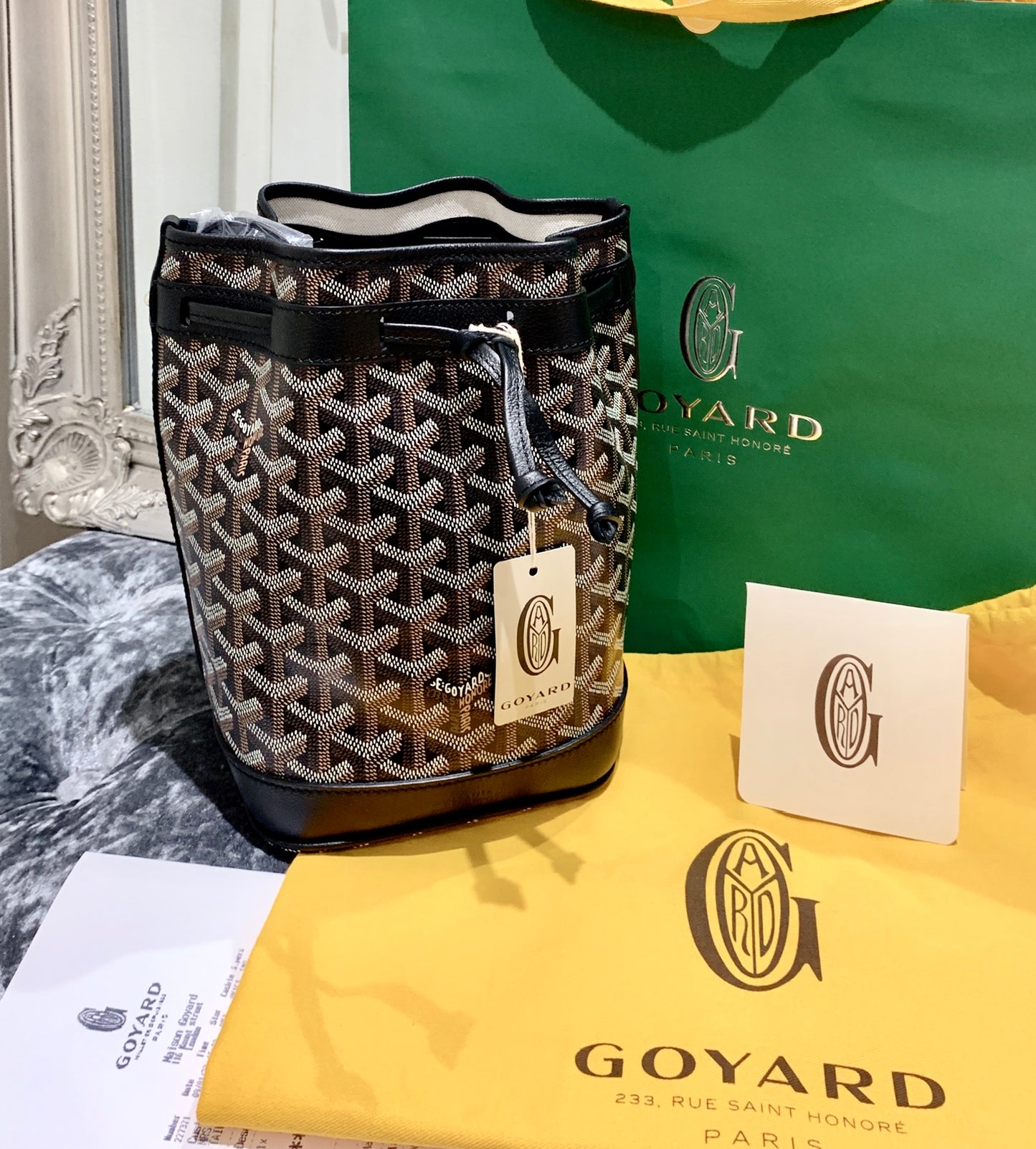 Goyard▪️Petit Flot Bucket 小水桶包/1705 🉐77800🏷️