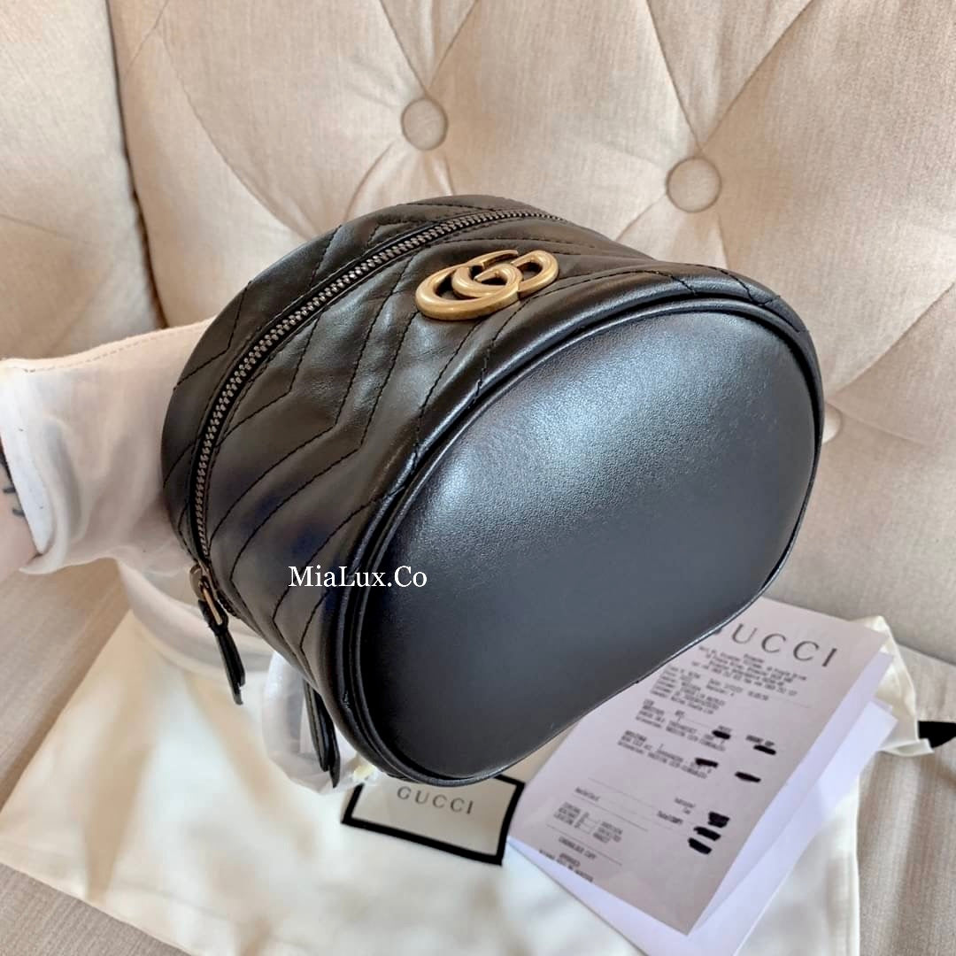 Gucci GG MARMONT MINI TOP HANDLE BAG  上把手化妝後背包 598594 *£845