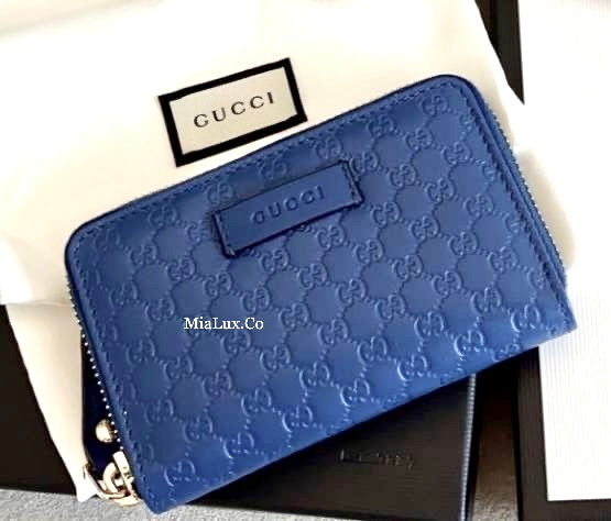 @Gucci Embossed Coin Purse Mini 迷你壓紋拉鍊零錢包/P195 🔔限時折🉐9980