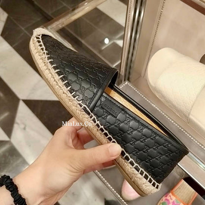 @Gucci Espadrilles Shoes 男女款壓紋漁夫鞋/390P195 🔔限時折🉐9580