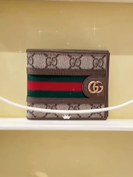 Gucci▪️Ophidia GG WALLET 男女款雙開短夾 *£340