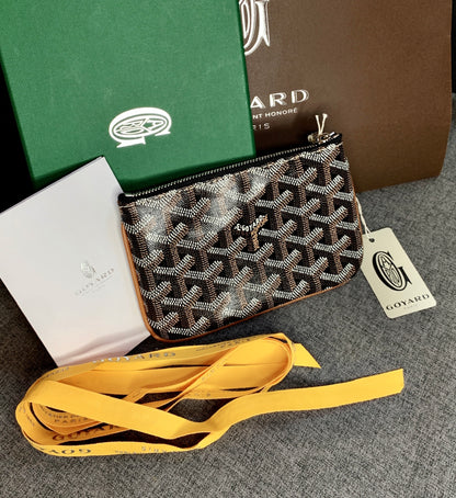 Goyard▪️Senat Pouch Mini 一字拉鍊零錢包/395 🉐19800🏷️