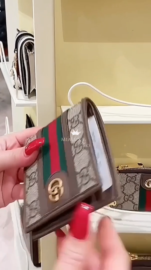 Gucci▪️Ophidia GG WALLET 男女款雙開短夾 *£340