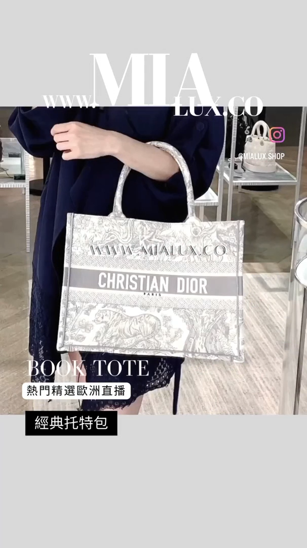 Dior▪️Book Tote L 大款老花托特包/2550E2800 🉐99000🇪🇺