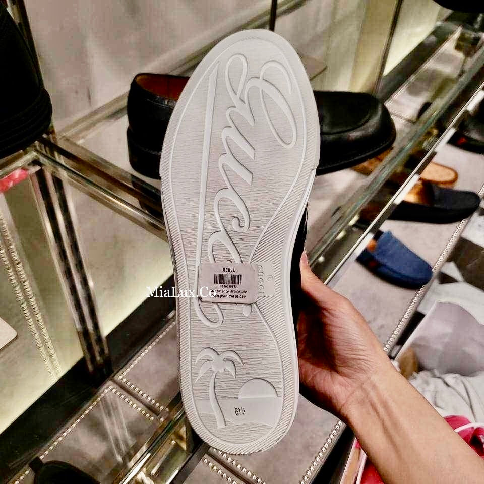 @Gucci Embossed Sneakers 男女款壓紋休閒鞋/P220