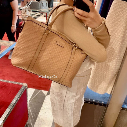 @Gucci Embossed Zipper Tote 壓紋拉鍊托特包/P740