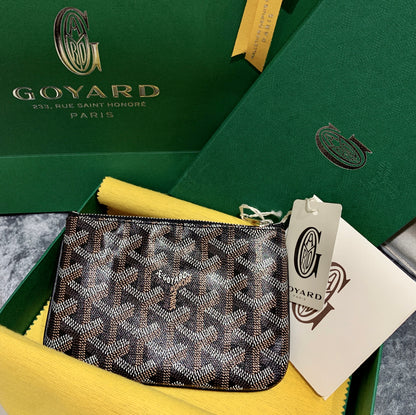 Goyard▪️Senat Pouch Mini 一字拉鍊零錢包/395 🉐19800🏷️