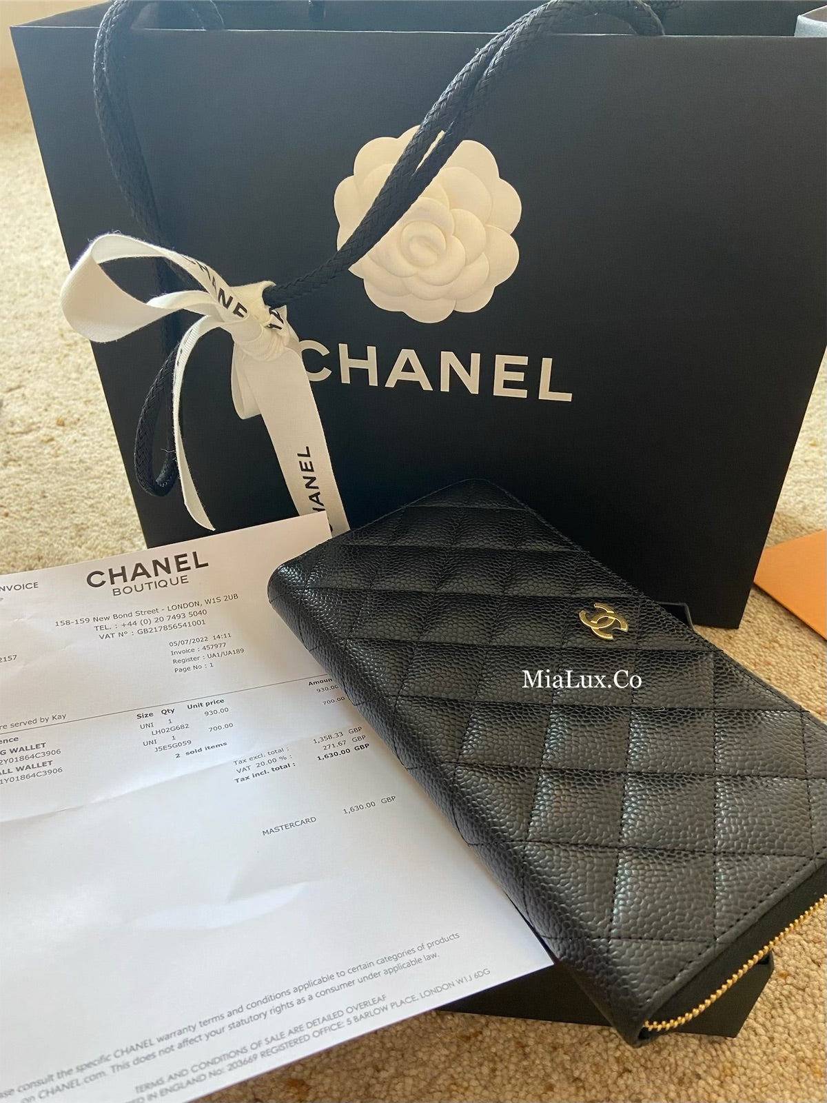 CHANEL▪️CF 拉鍊長夾 🉐49980 🏷️