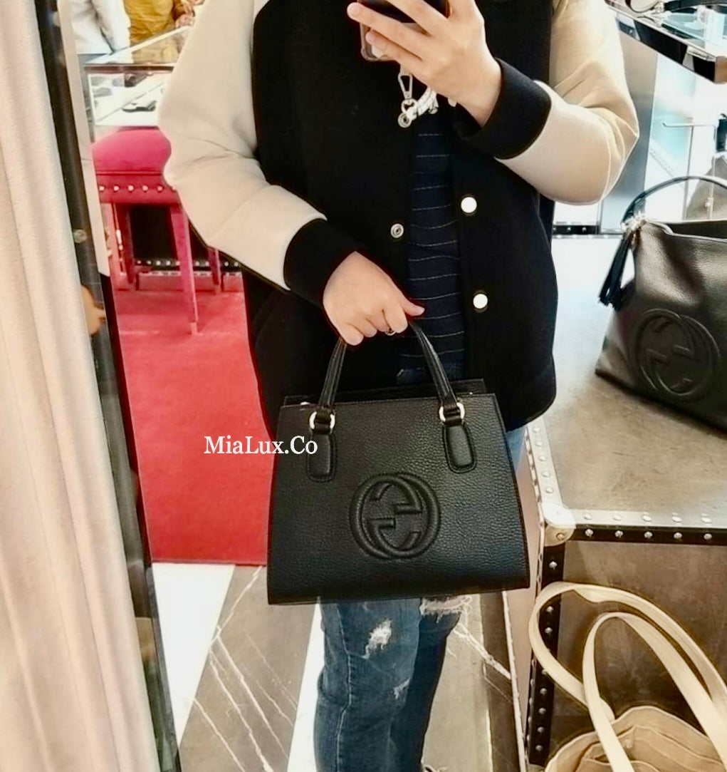 @Gucci Soho Handbag 硬殼牛皮包/P870