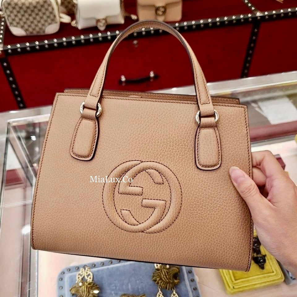 @Gucci Soho Handbag 硬殼牛皮包/P870