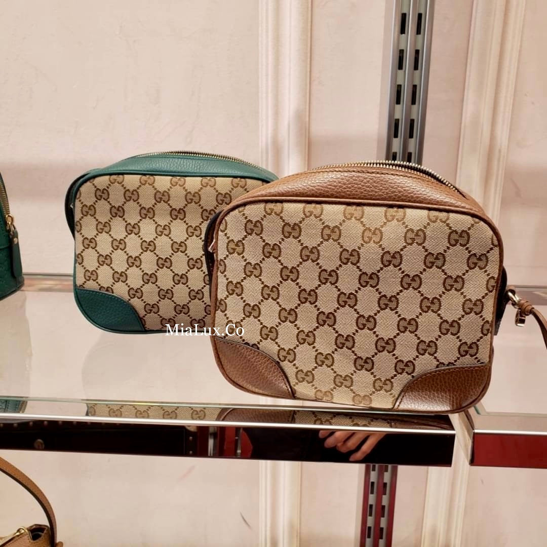 @Gucci Canvas Camera Bag 老花相機包/P490