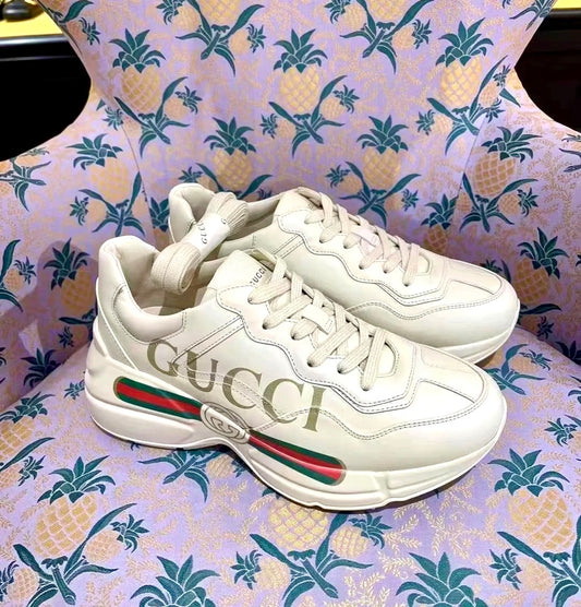 Gucci Rhyton 女款爆款復古標誌老爹鞋/810 🉐33400