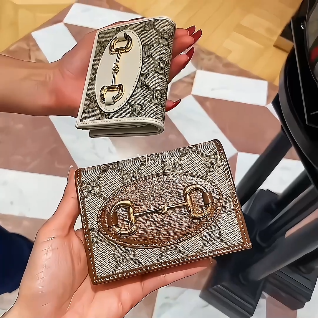 Gucci▪️1955 Horsebit Card Wallet 馬銜卡包短夾/435 🉐18400